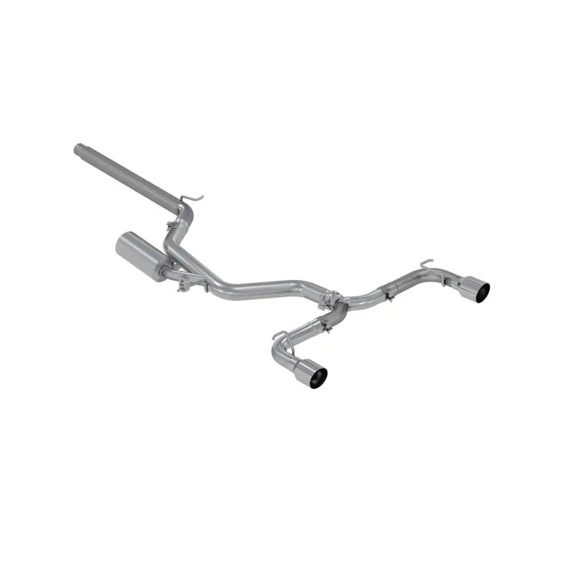 Mbrp 15-20 Vw 2.0L Turbo Golf Gti Mk7 3In T304 Cat Back Exhaust W/ Dual Split Rear Exit 2