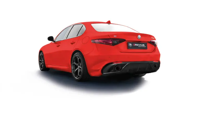 Remus 2016 Alfa Romeo Giulia Veloce Q4 Awd 2.0L Turbo Multiair Axle Back Exhaust (Tail Pipes Req) 1