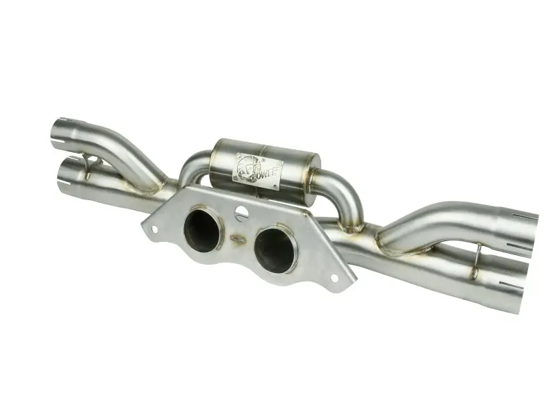Afe Power Machforce Xp 304 Stainless Secondary Muffler Delete Pipe 14-19 Porsche 911 Gt3 3.8L/4.0L 1