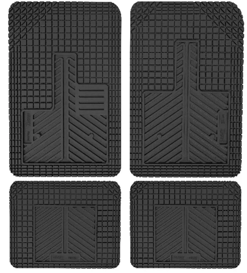 Husky Liner Universal Front And Rear Floor Mats - Black 1