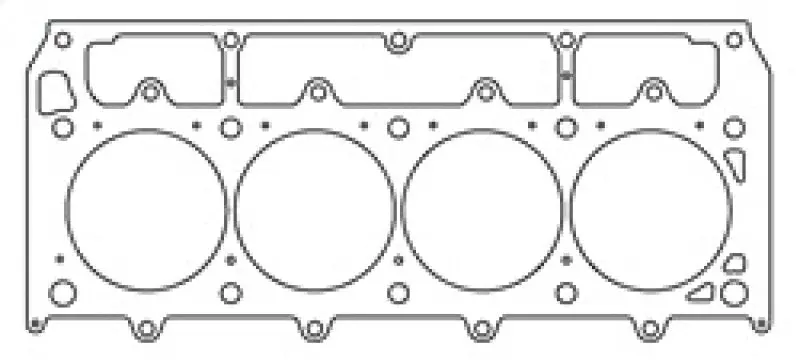 Cometic Gm Lsx Mclaren 4.125In Bore .045 Inch Mls Head Gasket - Left 2