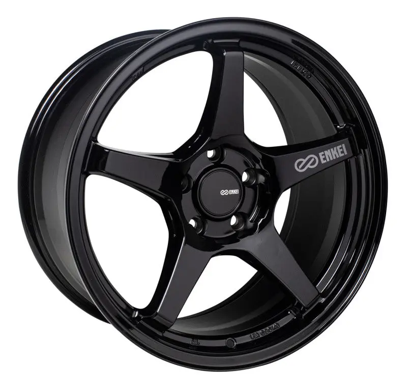 Enkei Ts-5 17X8 5X114.3 40Mm Offset 72.6Mm Bore Gloss Black 1
