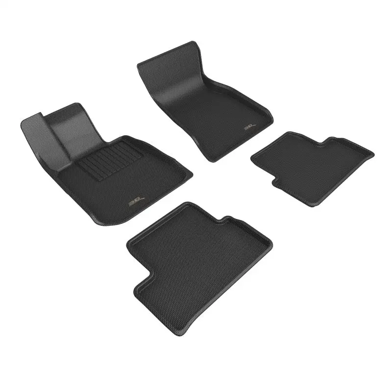 3D Maxpider 22-23 Bmw I4 (G2 6) R1 R2 Floor Mat - Kagu Black 2