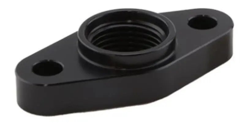 Turbosmart Billet Turbo Drain Adapter W/ Silicon O-Ring 52Mm Mounting Holes - T3/T4 Style Fit 1