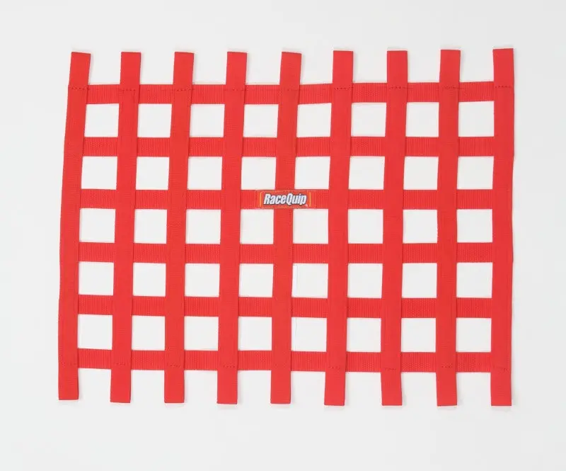 Racequip Red Ribbon Window Net 1