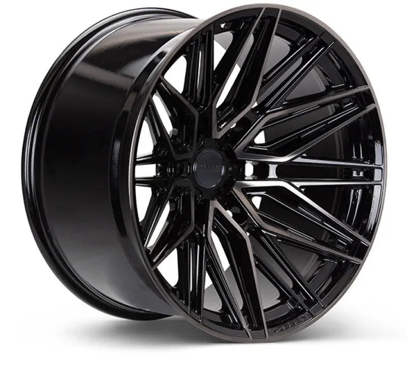 Vossen Hf6-5 22X9.5 / 6X139.7 / Et20 / Deep Face / 106.1 - Tinted Gloss Black Wheel 1