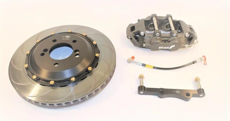 Alcon Bmw E46 M3 4 Piston 355X28mm Rear Race Kit - Anodized 1