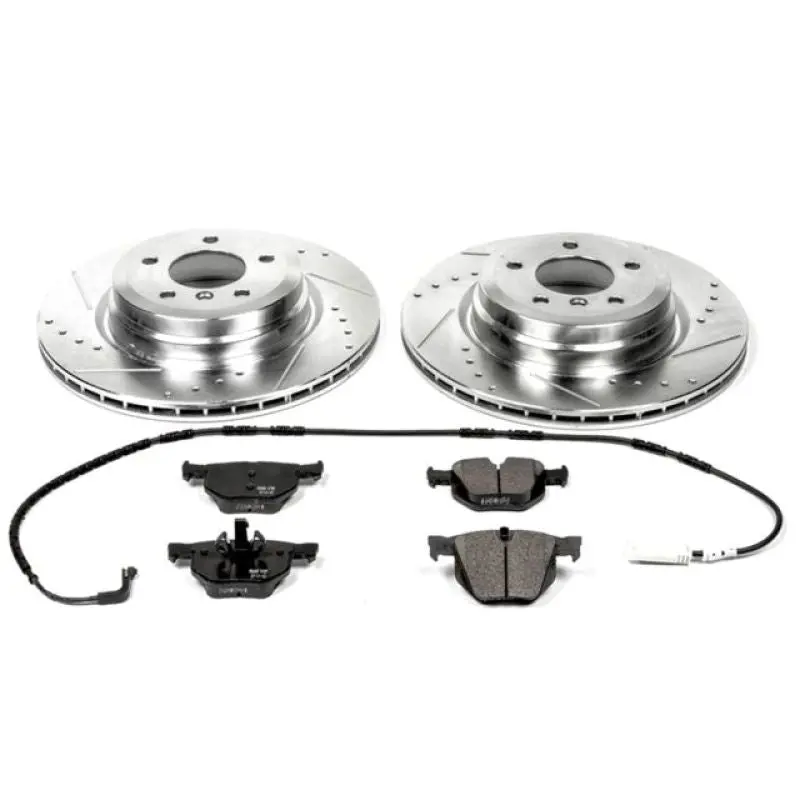 Power Stop 2006 Bmw 330I Rear Z23 Evolution Sport Brake Kit 1