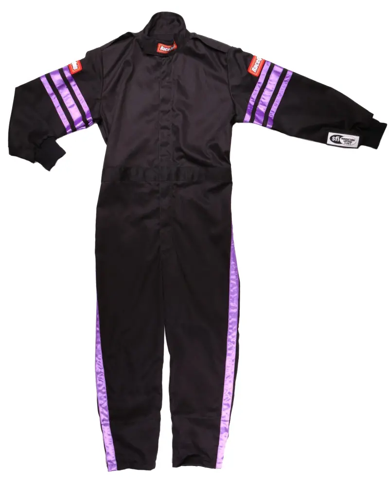 Racequip Purple Trim Sfi-1 Jr. Suit - Kxsm 1