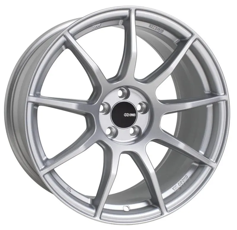Enkei Ts9 17X8 5X114.3 45Mm Offset 72.6Mm Bore Silver Paint 1