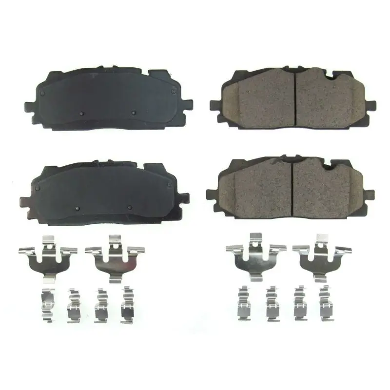 Power Stop 2019 Audi A6 Quattro Front Z17 Evolution Ceramic Brake Pads W/Hardware 1