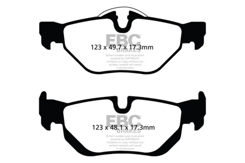Ebc 13+ Bmw X1 2.0 Turbo (28I) Ultimax2 Rear Brake Pads 2
