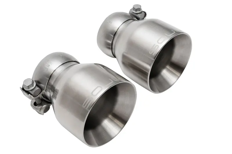 Soul 2020+ Porsche 718 Gt4 / Spyder / Gts 4.0L Bolt On Exhaust Tips - Brushed Finish Slash Cut 1