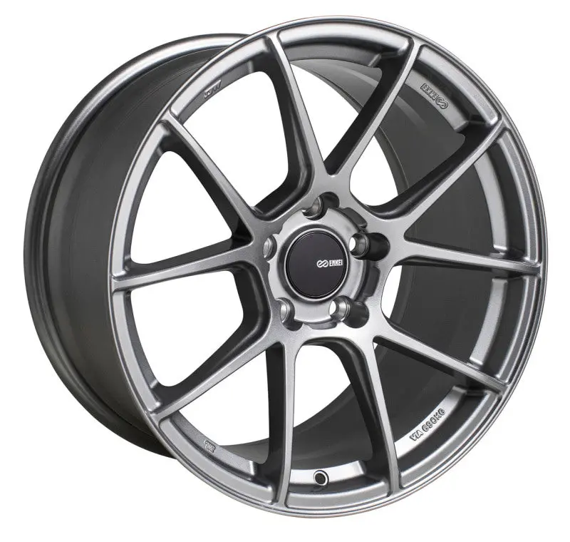 Enkei Ts-V 18X8.5 5X120 38Mm Offset 72.6Mm Bore Storm Grey Wheel 1