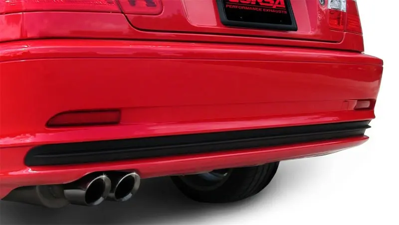Corsa 2001-2006 Bmw 325I/Ci Convertible E46 Black Sport Axle-Back Exhaust 2