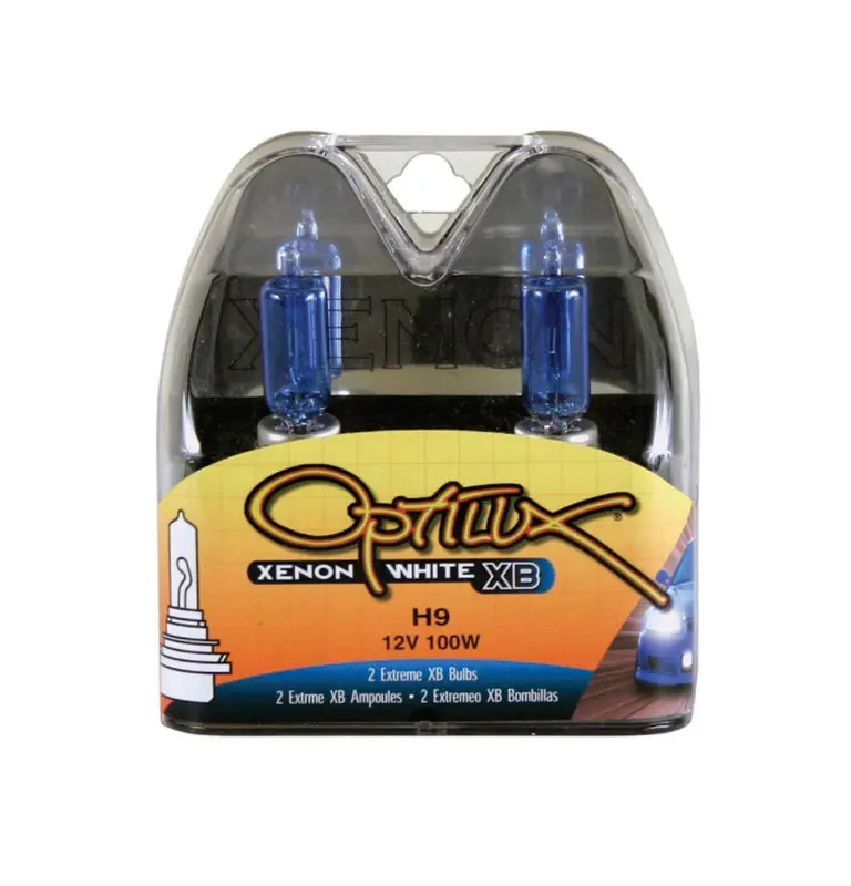 Hella Optilux H9 12V/100W Xb Xenon White Bulb (Pair) 1