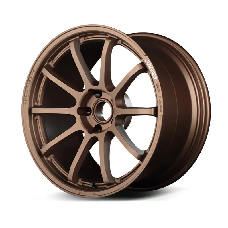 Gram Lights 57Nr 18X9.5 +12 5X114.3 Dark Bronze Wheel 1