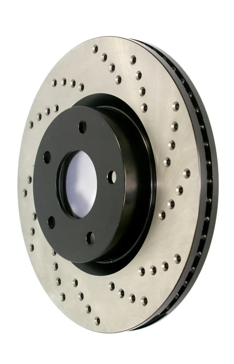 Stoptech 12 Audi A6 Quattro/11-12 A7 Quattro/13 Q5/7-11/13 S4/12 S5 Front Left Drilled Rotor 1