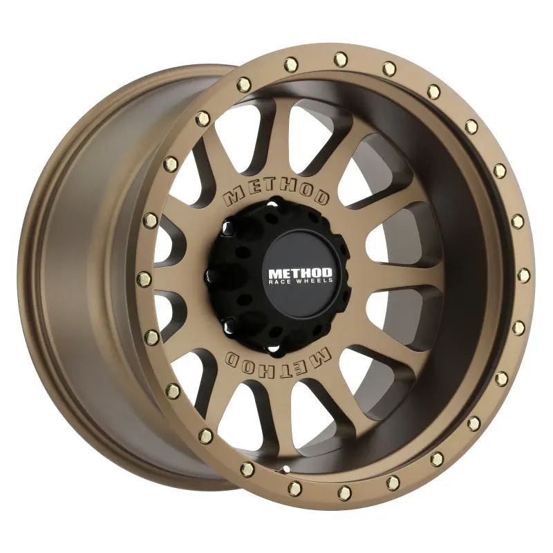 Method Mr605 Nv 20X12 -52Mm Offset 8X170 124.9Mm Cb Method Bronze Wheel 1