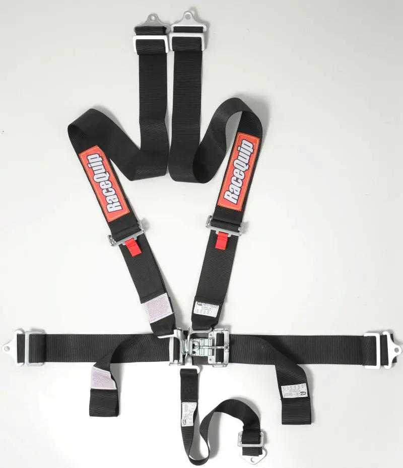 Racequip Black L & L 5Pt Seat Belt 1