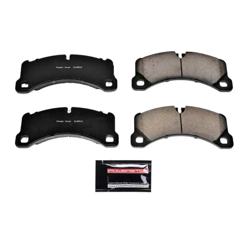 Power Stop 11-13 Porsche Cayenne Front Z23 Evolution Sport Brake Pads W/Hardware 1