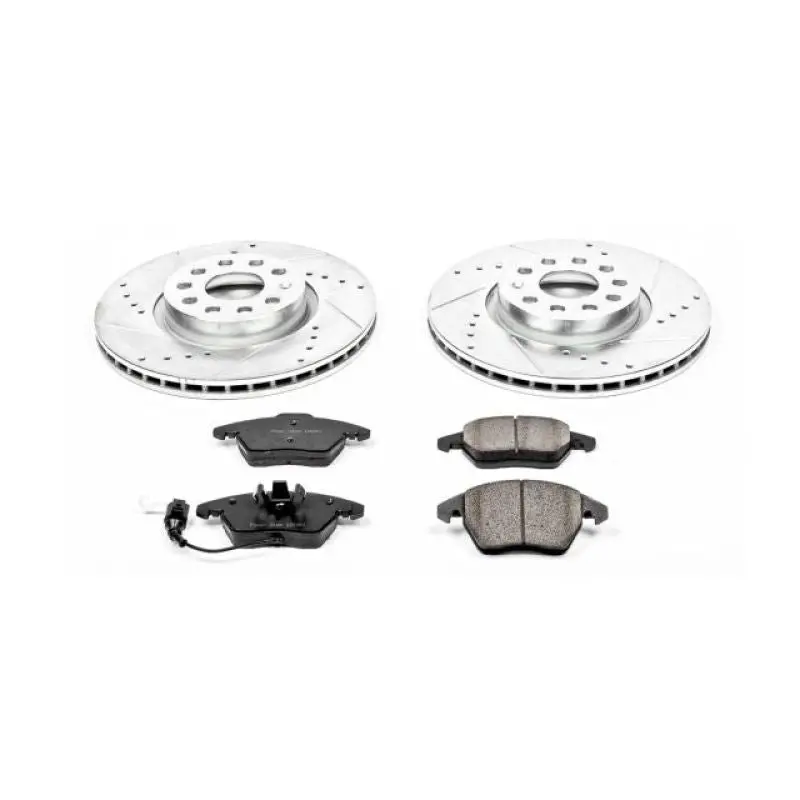Power Stop 06-13 Audi A3 Front Z23 Evolution Sport Brake Kit 1