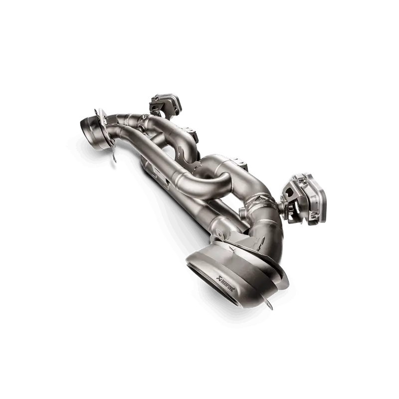 Akrapovic 2019+ Porsche 911 Carrera (992 W/Sport Exhaust) W/Opf/Gpf Slip-On Line (Titanium) 1