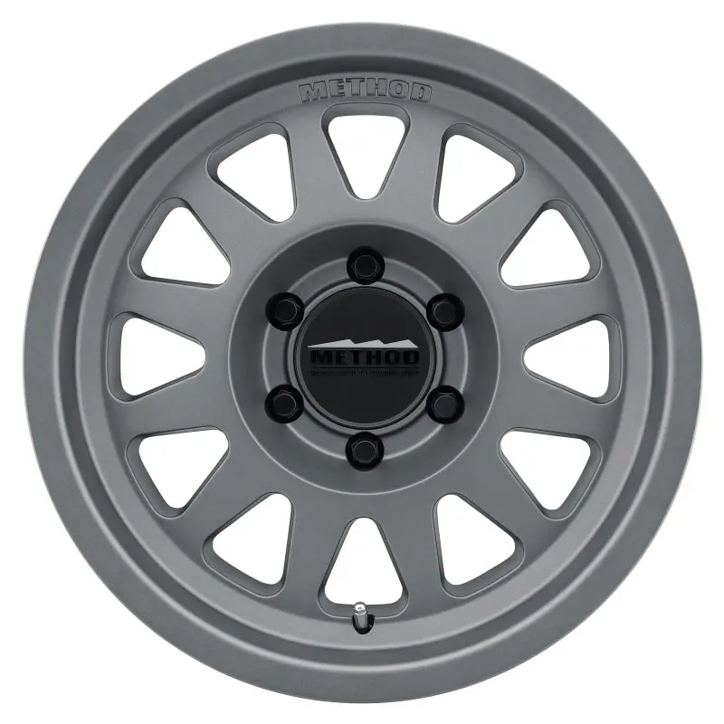 Method Mr704 17X8.5 0Mm Offset 5X5.5 108Mm Cb Matte Titanium Wheel 1