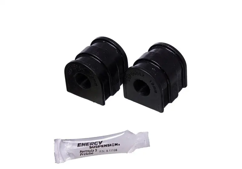 Energy Suspension 06-14 Vw Gti/06-09 Vw Rabbit Black 19.6Mm Rear Sway Bar Bushing Set 1