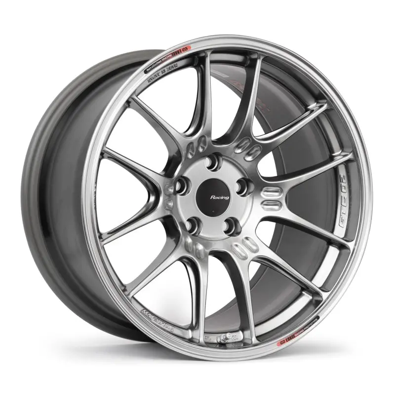Enkei Gtc02 19X9.5 5X120 45Mm Offset 72.5Mm Bore Hyper Silver Wheel 1
