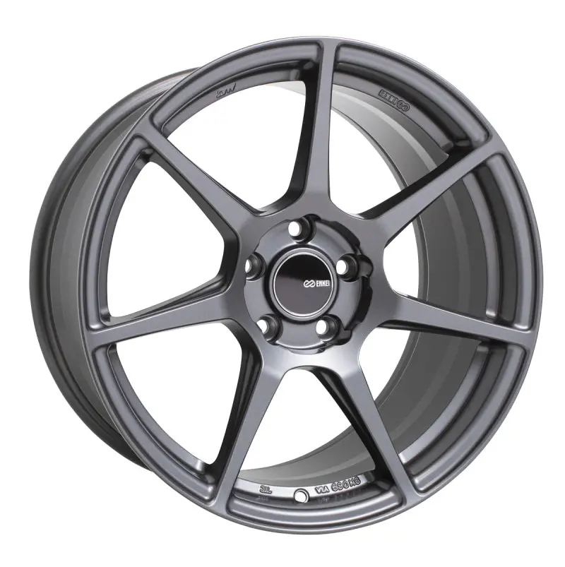 Enkei Tfr 18X8.0 5X114.3 40Mm Offset 72.6 Bore Diameter Matte Gunmetal Wheel 1