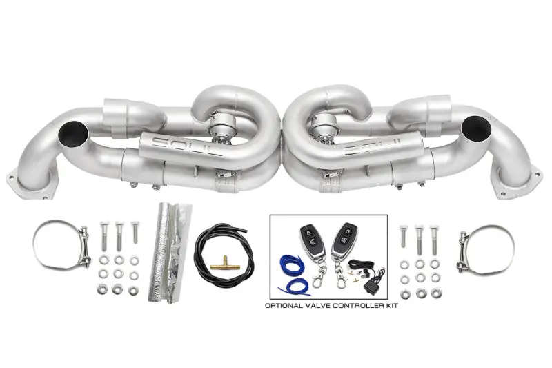 Soul 12-16 Porsche 991.1 Carrera Base / S / Gts (W/ Pse) Valved Perf. Exhaust - Reuse Factory Tips 1