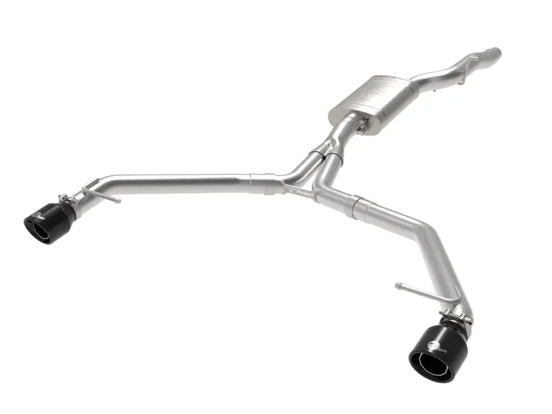 Afe Mach Force-Xp 13-16 Audi Allroad L4 Ss Axle-Back Exhaust W/ Black Tips 1