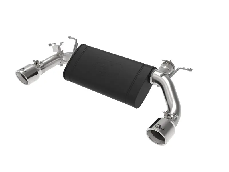 Afe Machforce Xp 3In To 2.5In 304 Ss Axle-Back Exhaust W/ Polished Tips 14-16 Bmw M235i 1