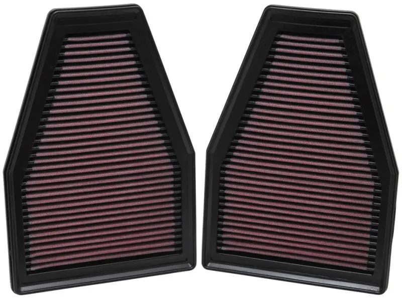 K&N Replacement Air Filter 12-13 Porsche 911 3.4L / 12 911 3.8L / 13 911 3.6L / 13 911 Carrera 3.8L 2