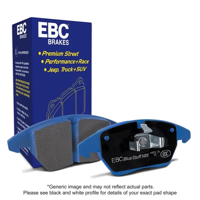 Ebc 2022+ Volkswagen Golf R (Mk8) Bluestuff Front Brake Pads 1