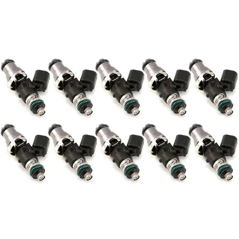 Injector Dynamics 1340Cc Injectors - 48Mm Length - 14Mm Grey Top - 14Mm Lower O-Ring (Set Of 10) 1