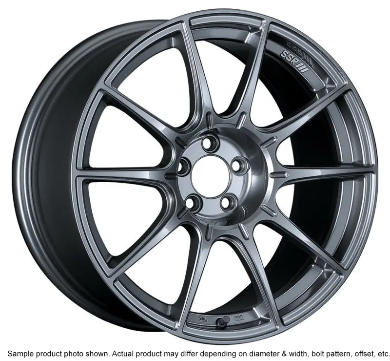 Ssr Gtx01 18X9.5 5X100 40Mm Offset Dark Silver Wheel Frs / Brz 1