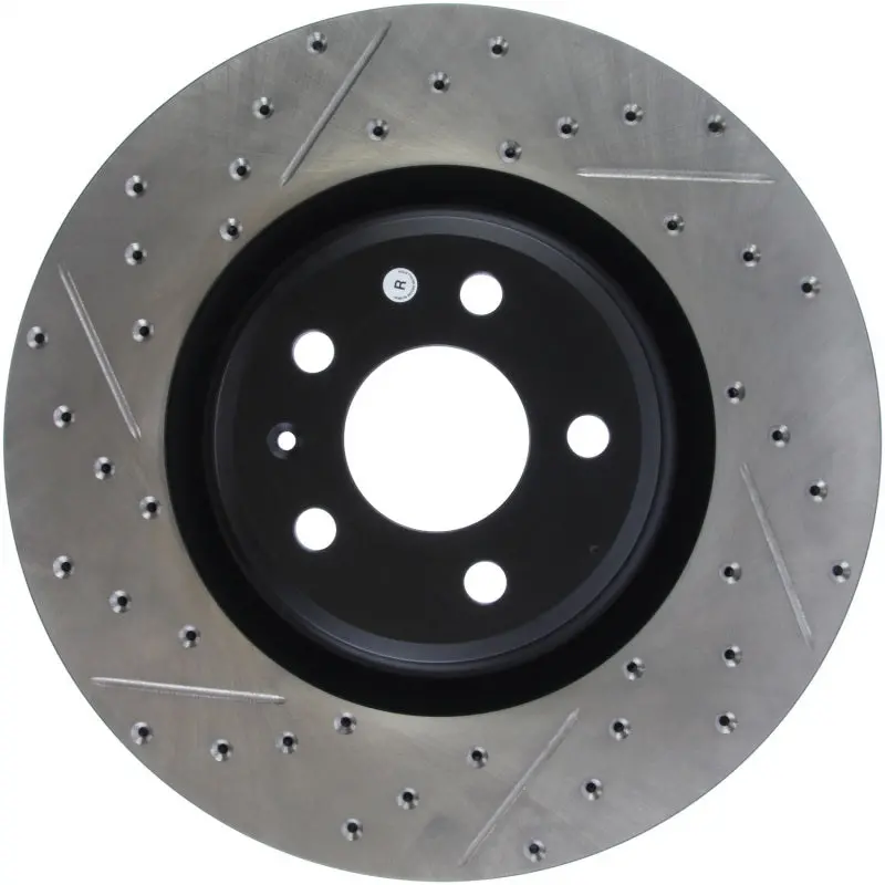 Stoptech Slotted & Drilled Sport Brake Rotor 1
