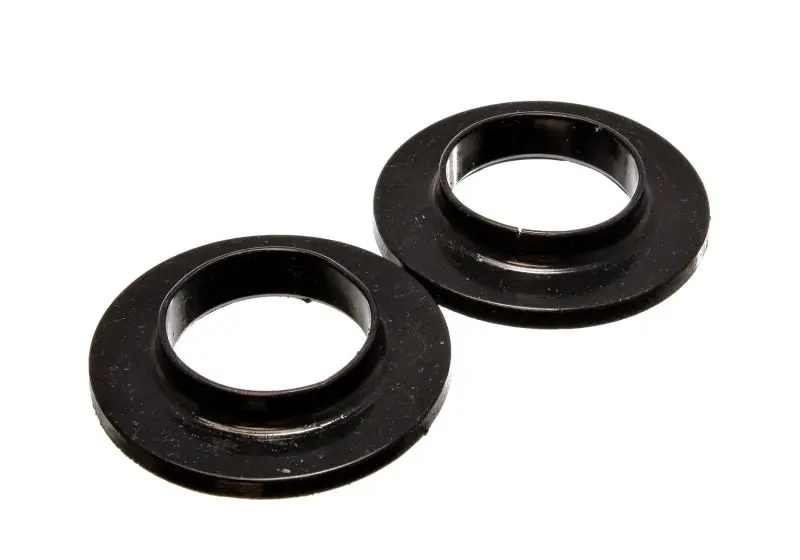 Energy Suspension Universal 2 1/8In Id 3 3/4In Od 3/4In H Black Coil Spring Isolators (2 Per Set) 1