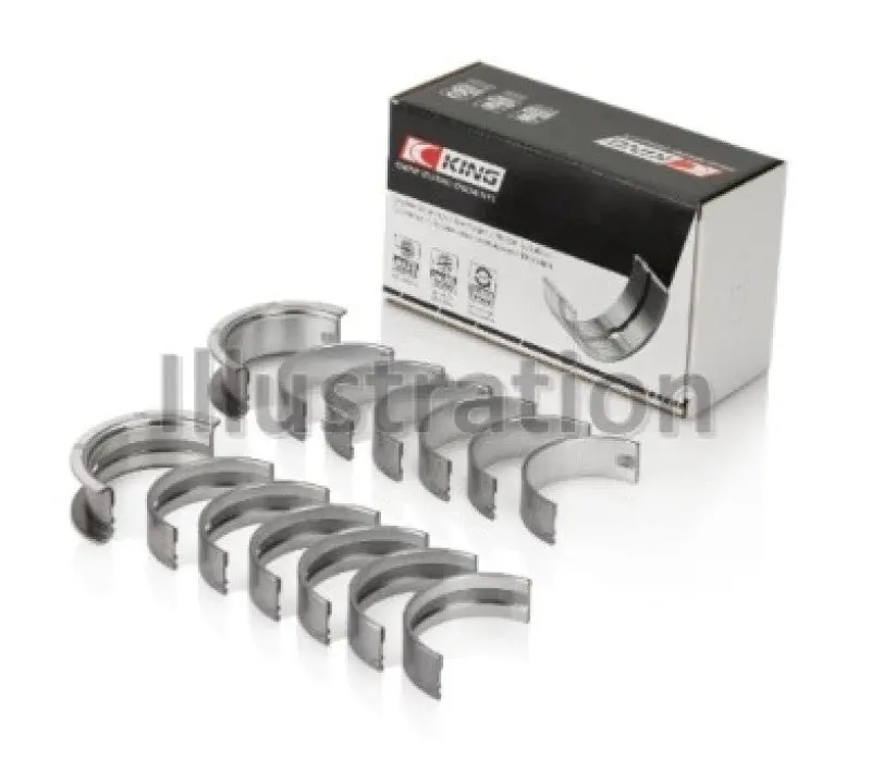 King Engine Bearings Bmw M20b20-23-25-27 / M50b25 / M52b20-25-28 (Size 0.5) Main Bearing Set 1