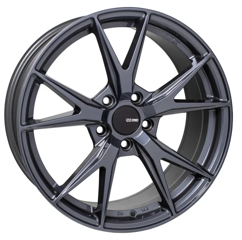 Enkei Phoenix 18X8 45Mm Offset 5X100 72.6Mm Bore Blue Gunmetal Wheel 1