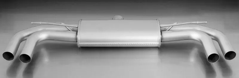 Remus 2012 Audi A3 Sedan 1.4L 90 (Cmpa/Cpva/Cxsa) Axle Back Exhaust (Tail Pipes Req) 1