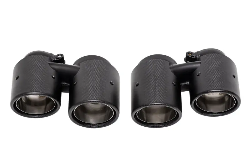Soul 12-16 Porsche 991.1 Carrera Base / S / Gts (W/ Pse) Bolt On Exhaust Tips - Carbon Fiber 1
