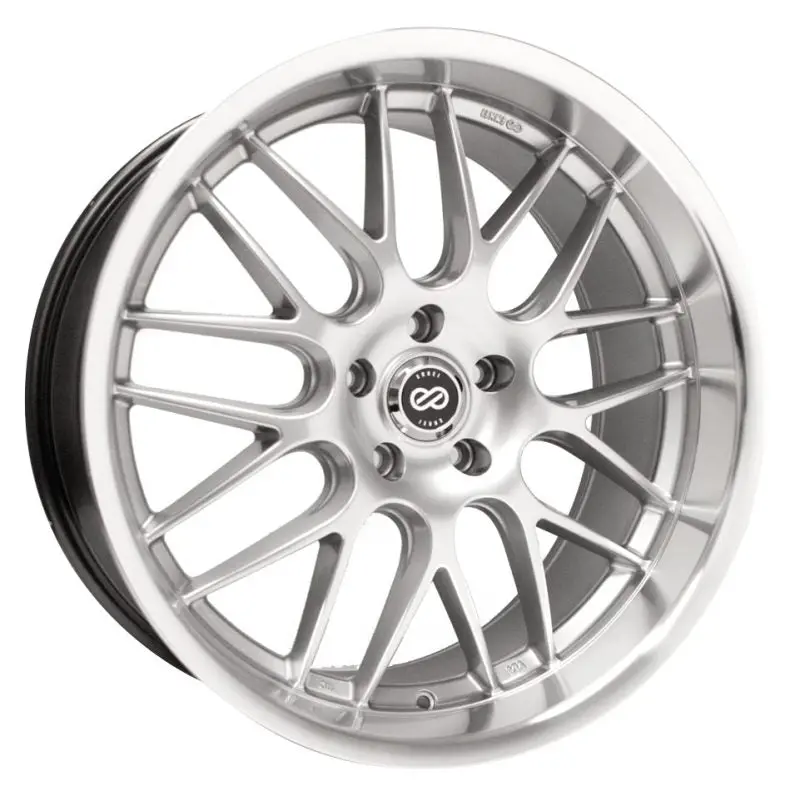 Enkei Lusso 20X9.5 35Mm Offset 5X120 Bolt Pattern 72.6 Bore Hyper Silver Wheel 1