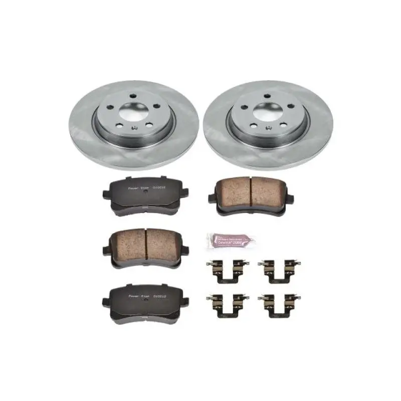 Power Stop 09-16 Audi A4 Rear Autospecialty Brake Kit 1