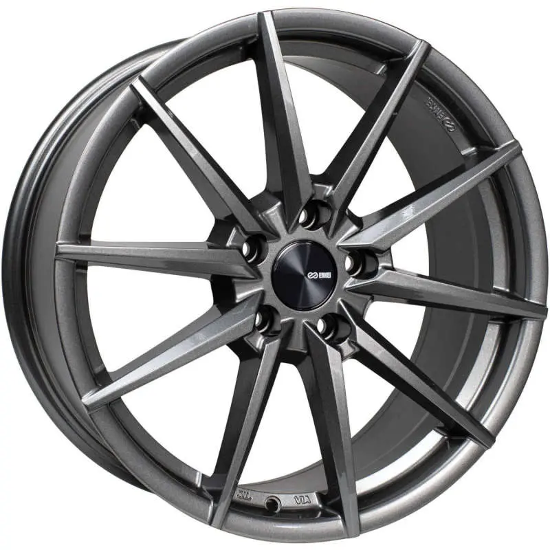 Enkei Hornet 18X8 5X120 40Mm Offset 72.6Mm Bore Anthracite Wheel 1