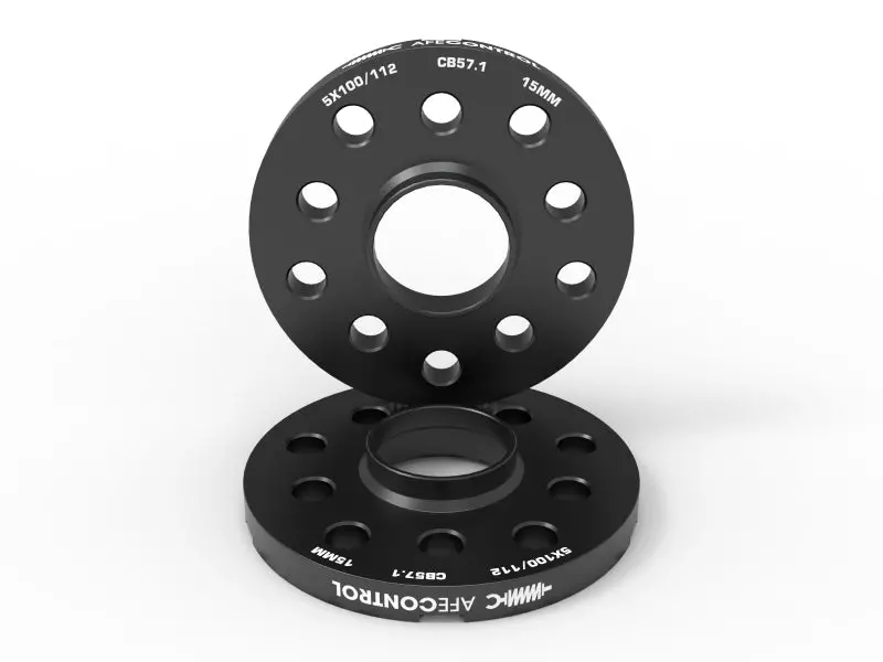 Afe Control Billet Aluminum Wheel Spacers 5X100/112 Cb57.1 15Mm - Volkswagen/Audi 1