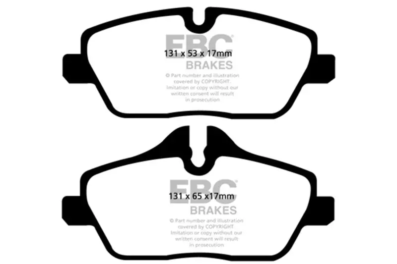 Ebc 14+ Bmw I3 Electric Ultimax2 Front Brake Pads 2