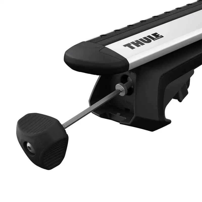 Thule Evo Raised Rail Load Carrier Feet (Vehicles W/Raised Railings) - Black 1